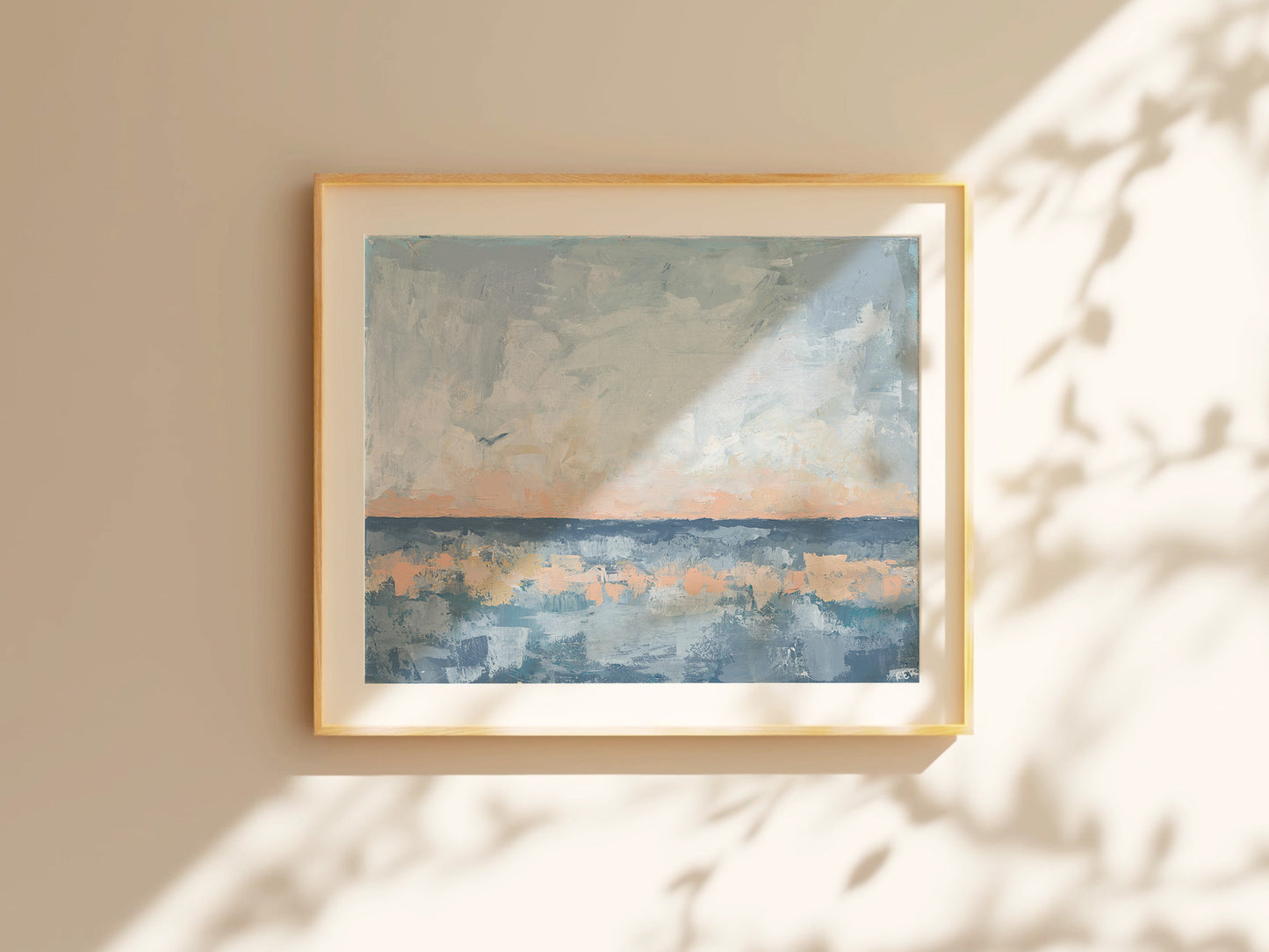 Lake Michigan Morning Horizon Print